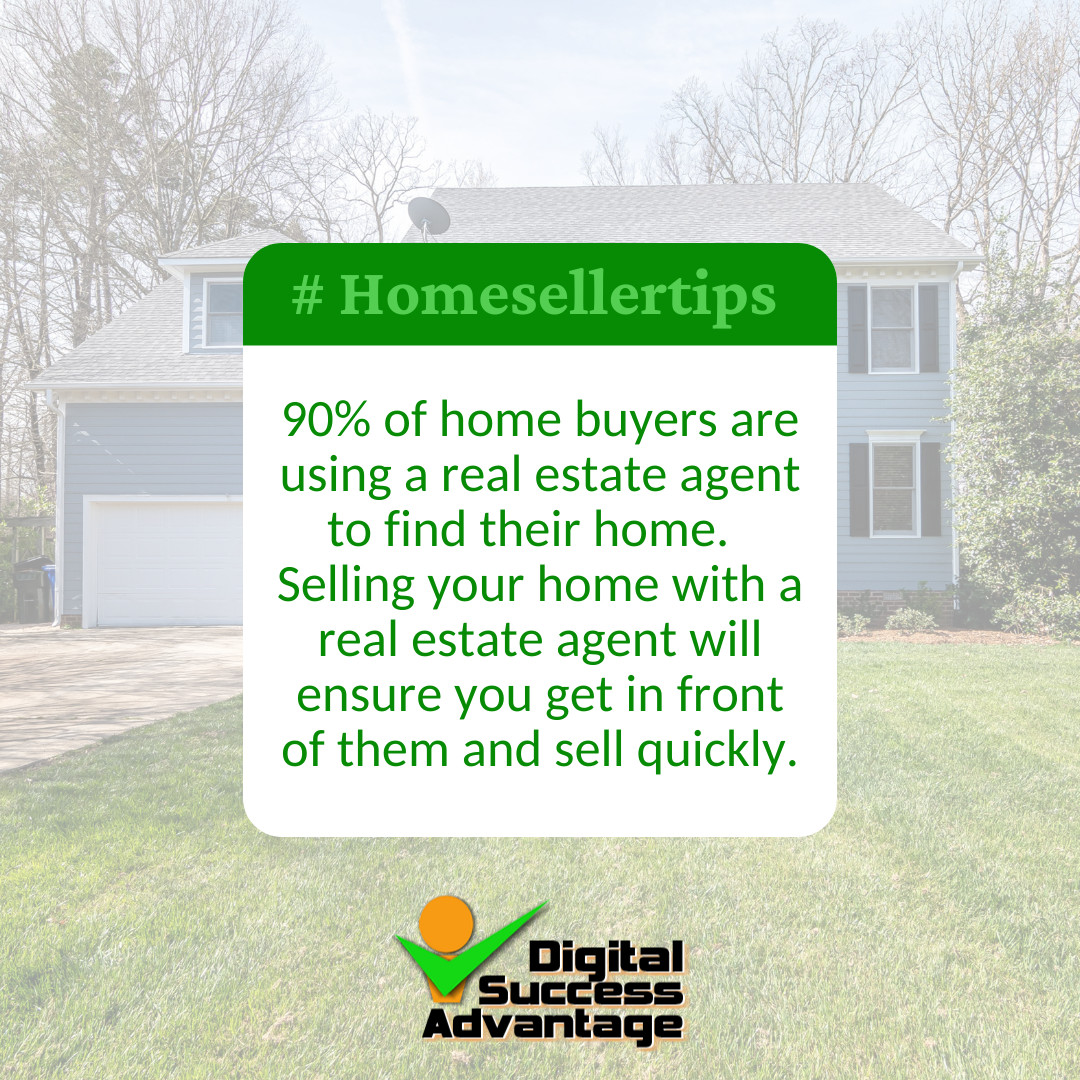 DSABusiness's tweet image. 90% of homebuyers use an agent to find their home. Are you using an agent to sell your house?