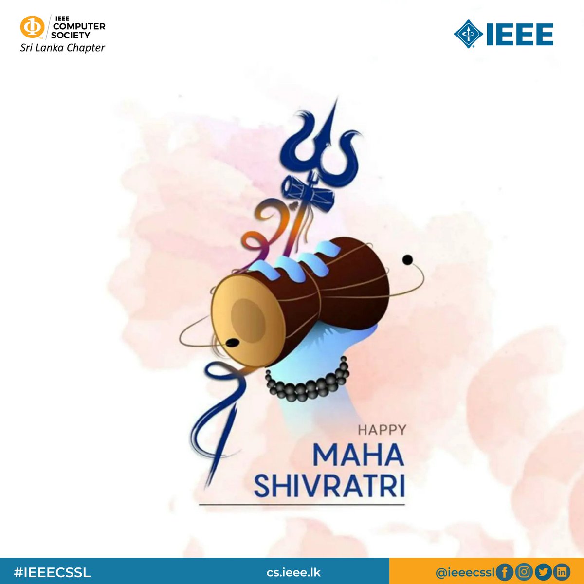 ieeecssl's tweet photo. The IEEE Computer Society Sri Lanka Chapter wishes you a blissful Maha Shiva Ratri filled with peace and good health!

#ieee #ieeecs #ieeecssl #Mahashivratri https://t.co/jLQyNoZBWL