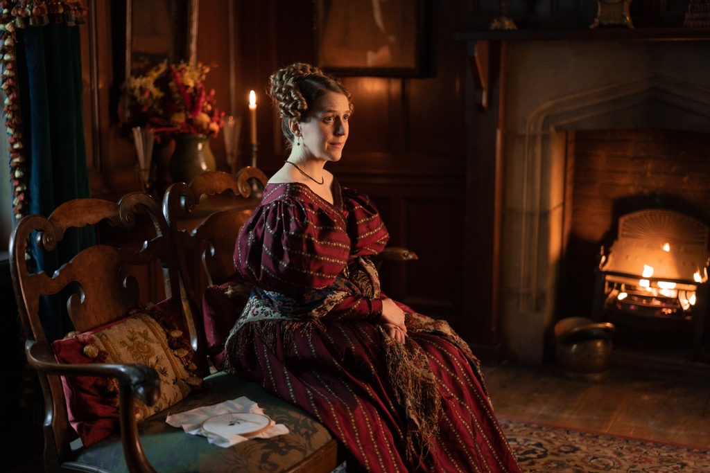 SpinxPhoto's tweet photo. @GemWhelan as the brilliant Marian Lister looking cozy and stylish AF - how are those two even possible at the same time?! Gotta be the excellent styling by @tompye33 and production design by Anna Pritchard! 🙌

Series 2 of #gentlemanjack hitting @hbo and @bbciplayer this spring! https://t.co/gDY70G8GIF