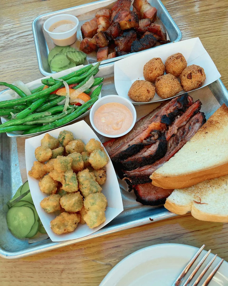 DallasSmokyRose's tweet photo. Are you hungry?😏 Join us at Smoky Rose for lunch! We've got yummy BBQ, TexQue and MORE waiting for you!
•
•
•
#dallassmokyrose #dallasbbq #dallaseats #214eats #bestof214 #texasbbq  #visitdallas #texastodo #txbbq #dallasrestaurants #dallasnightlife #dallassocial #dallasfun https://t.co/Z5YO6O77Uf