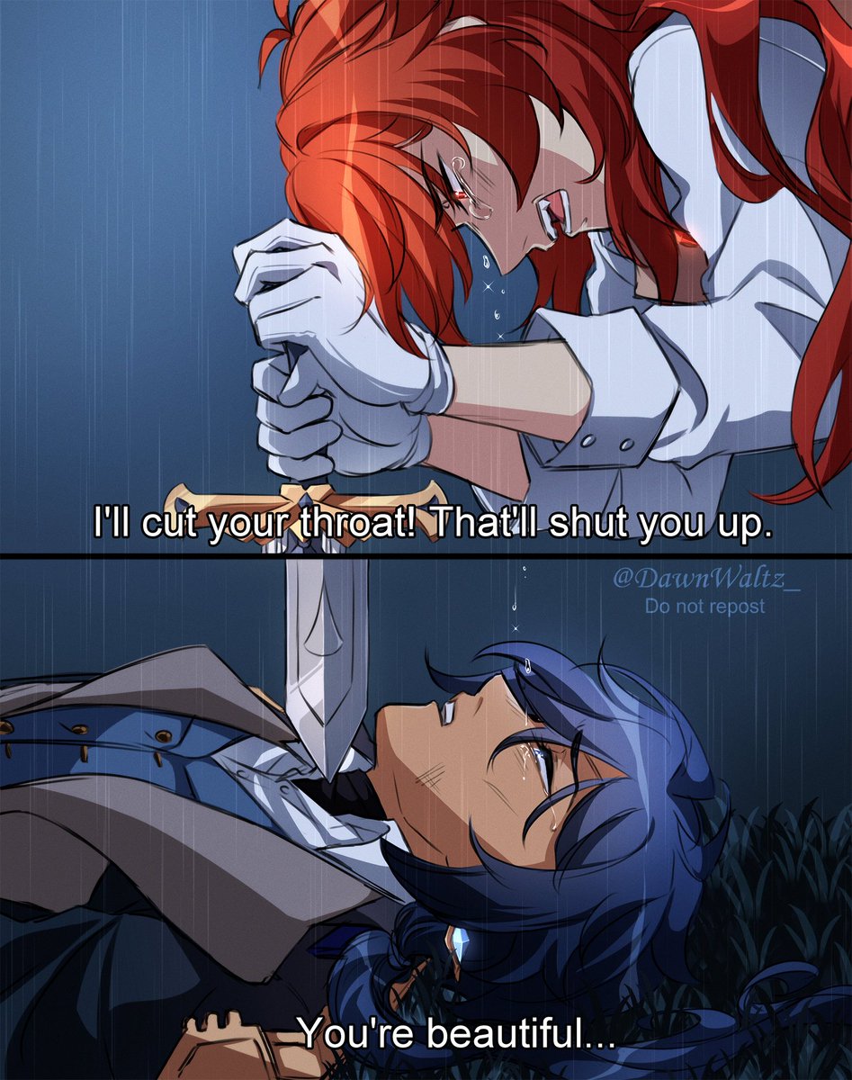 I like to think their fight went something like this.

#kaeluc #ガイディル