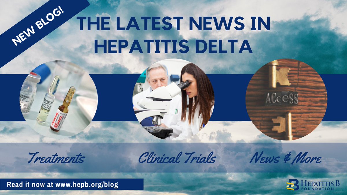HepDConnect's tweet photo. Are you curious about the latest news in #hepatitisdelta? Check out our most recent blog to learn all about #hepD drug development, #clinicaltrials, #research and more! Read all about it at https://t.co/y35v7XBqm4 https://t.co/wHdkke2A7F