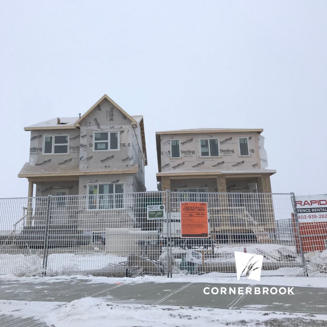 WestCreekDev's tweet photo. More than 10 new showhomes are under construction in #CornerBrookYYC right next to the newest park! Stay on the lookout for more updates to come! https://t.co/VMwZfP8gN2