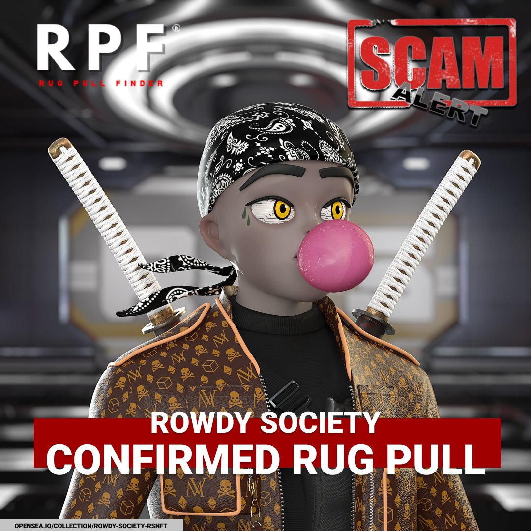 rugpullfinder's tweet photo. ..@Rowdysocietynft 

This project is super fake. 121k verified on discord yet only 74k members lol top of that most ppl are called ANTHONY LOOOOL  twitter full of fake followers and comments. 'again!' money is withdrawn while mint is happening. priority is taking money and bounce https://t.co/SiaJmlMu6V