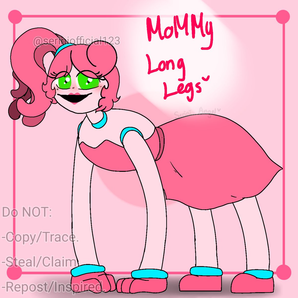 Mommy long legs fanart (poppy playtime chapter 2) by