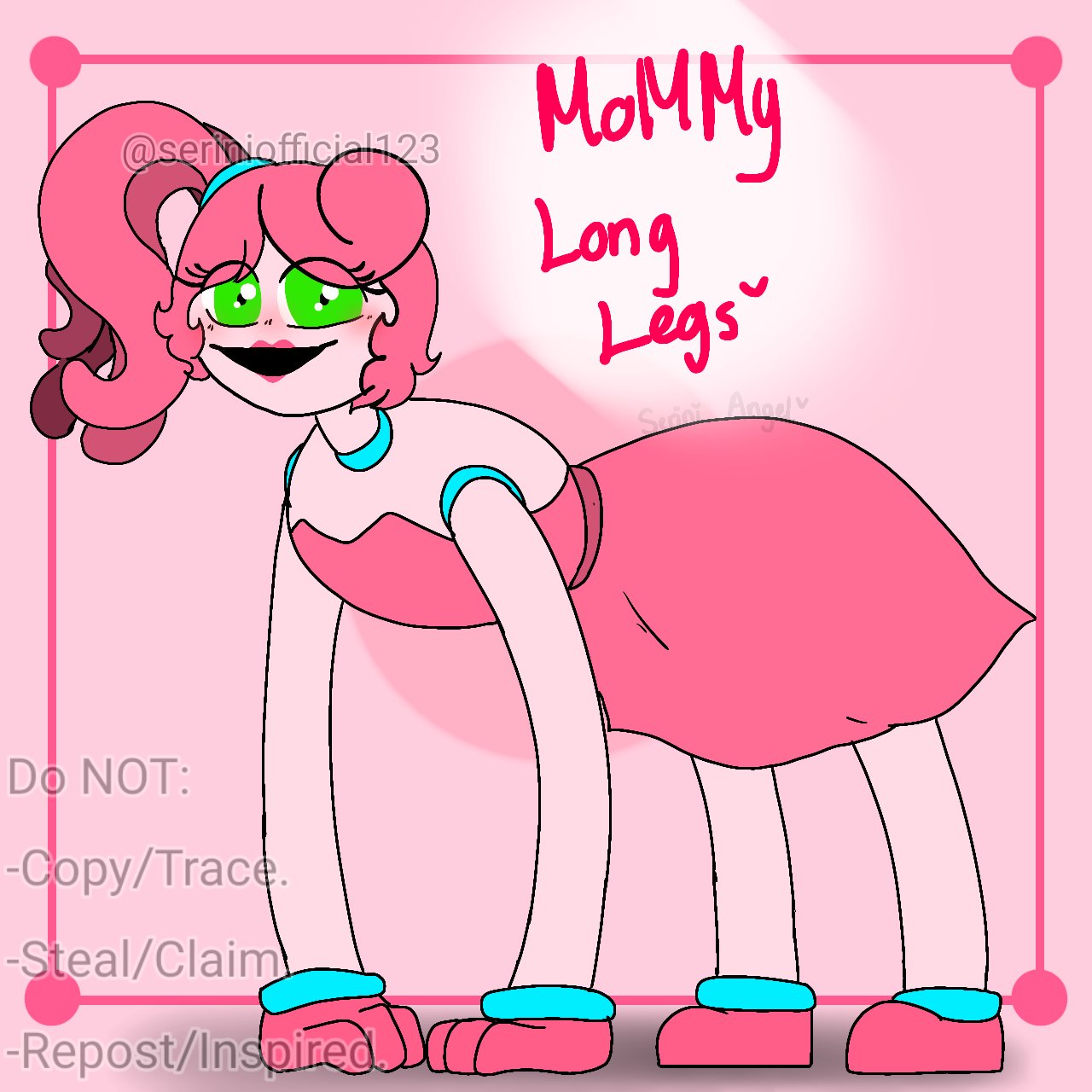 How To Draw Mommy Long Legs  Poppy Playtime Chapter 2 
