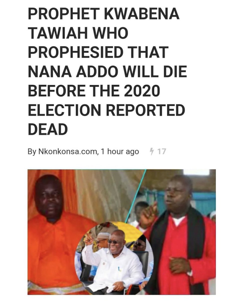CAPTAINPLANETGH's tweet photo. Nana Addo Still Dey Alive Wey Prophet Don Die 🤣🤣🤣🤣 https://t.co/O3xqhOLo61