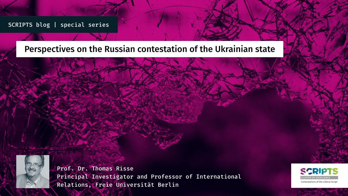 scriptsberlin's tweet photo. “Germany needs a thorough reassessment of its foreign policy strategy”. The post-Cold War European peace & security order “is dead as long as Putin and his cronies are in power.” A new #ScriptsBlog by Prof. Thomas Risse on the #UkraineRussiaWar ➡️ https://t.co/AndLrFmXWO https://t.co/0ru9jYoWGu