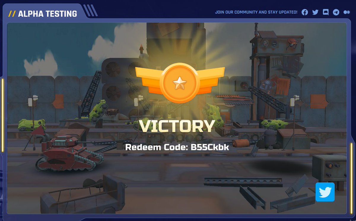 BlokChainBandit's tweet photo. Ftm address : 0xE9209D25f17693E6b566a6624787763FCaBCa86b
Redeem codes: wb4UEXE 0FohjaT B55Ckbk
GtONOCx
@TankWarsZone @FantomFDN https://t.co/vARPgI5vIb