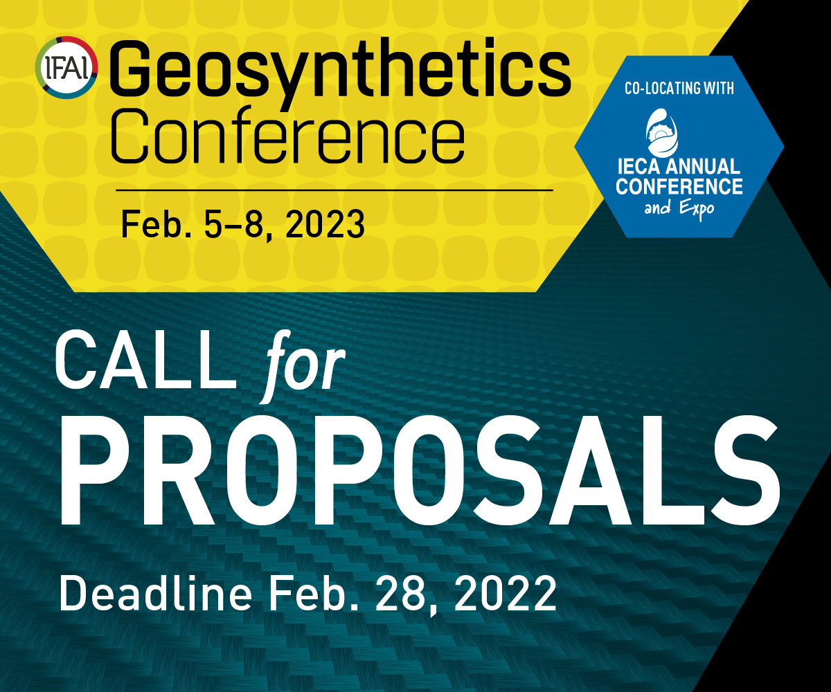 GeoConference's tweet photo. Today is the final day to submit proposals for Geosynthetics Conference 2023! Don't miss out on this opportunity to be a part of the technical program at Geosynthetics Conference 2023. Submit here: https://t.co/qlZWqQbNf9
#GeoConference #geosynthetics #proposals #technicalprogram https://t.co/jR5TgG80m7