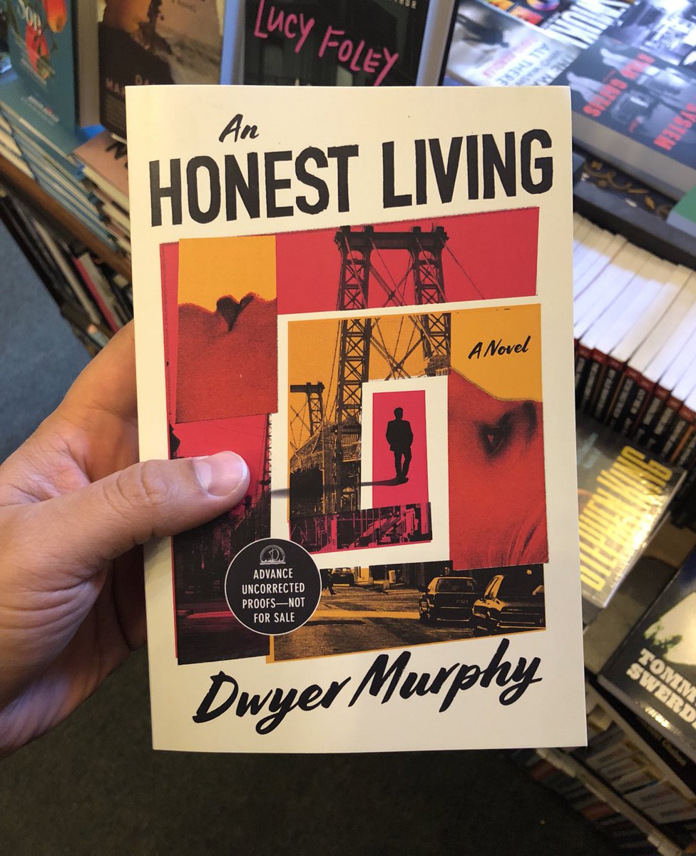 Mysterious Bookshop (@themysterious) on Twitter photo Staff is currently fighting over who gets to read the galley of <a href="/DwyerMurphy/">Dwyer Murphy</a>’s book first Staff is currently fighting over who gets to read the galley of <a href="/DwyerMurphy/">Dwyer Murphy</a>’s book first