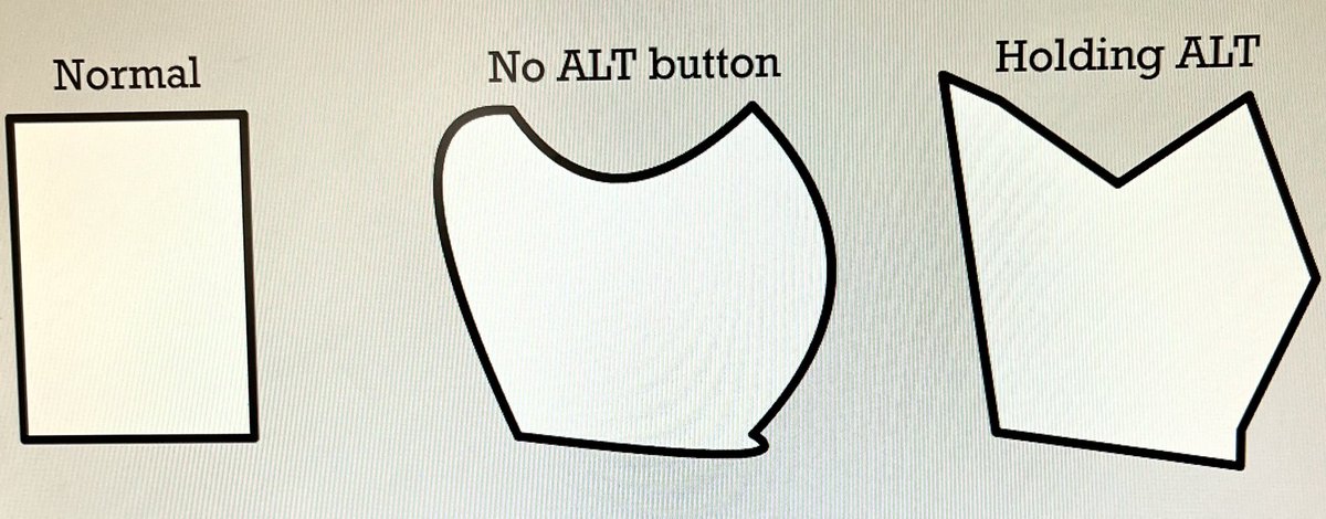 EquatedTable's tweet image. Took me a year to realize that holding alt while pulling the middle of the straight stroke in Animate would create more sides than curves.