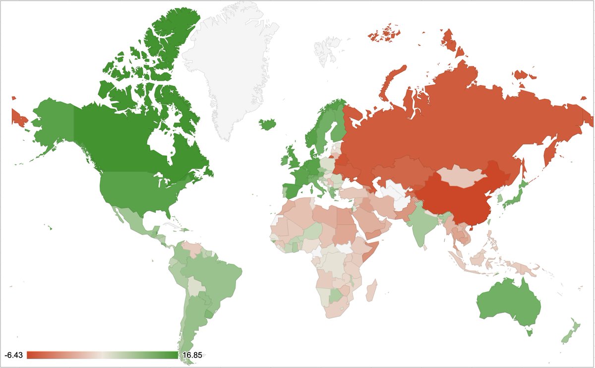 WEquilCapital's tweet photo. How will #RussiaUkraineWar impact different countries?🤔

We created a #FreedomScore to help us visualize the #NewWorldOrder.

Build #SpecificKnowledge answering key #questions. 

We #LearnByDoing 

Join @discord and #LearnToEarn 👇

https://t.co/14tTx1701j https://t.co/haZHkcz7E1