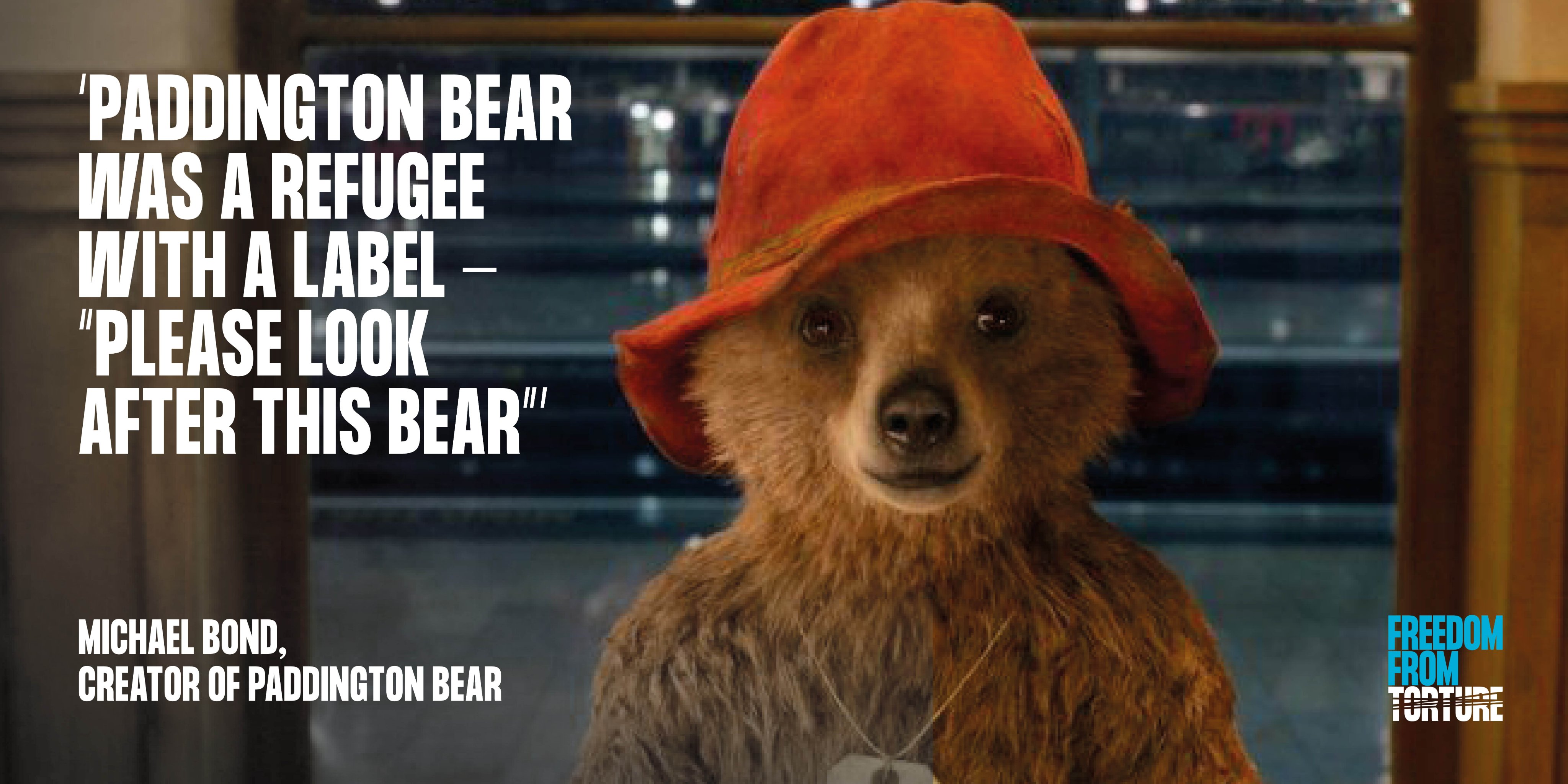 Paddington Bear, Refugee