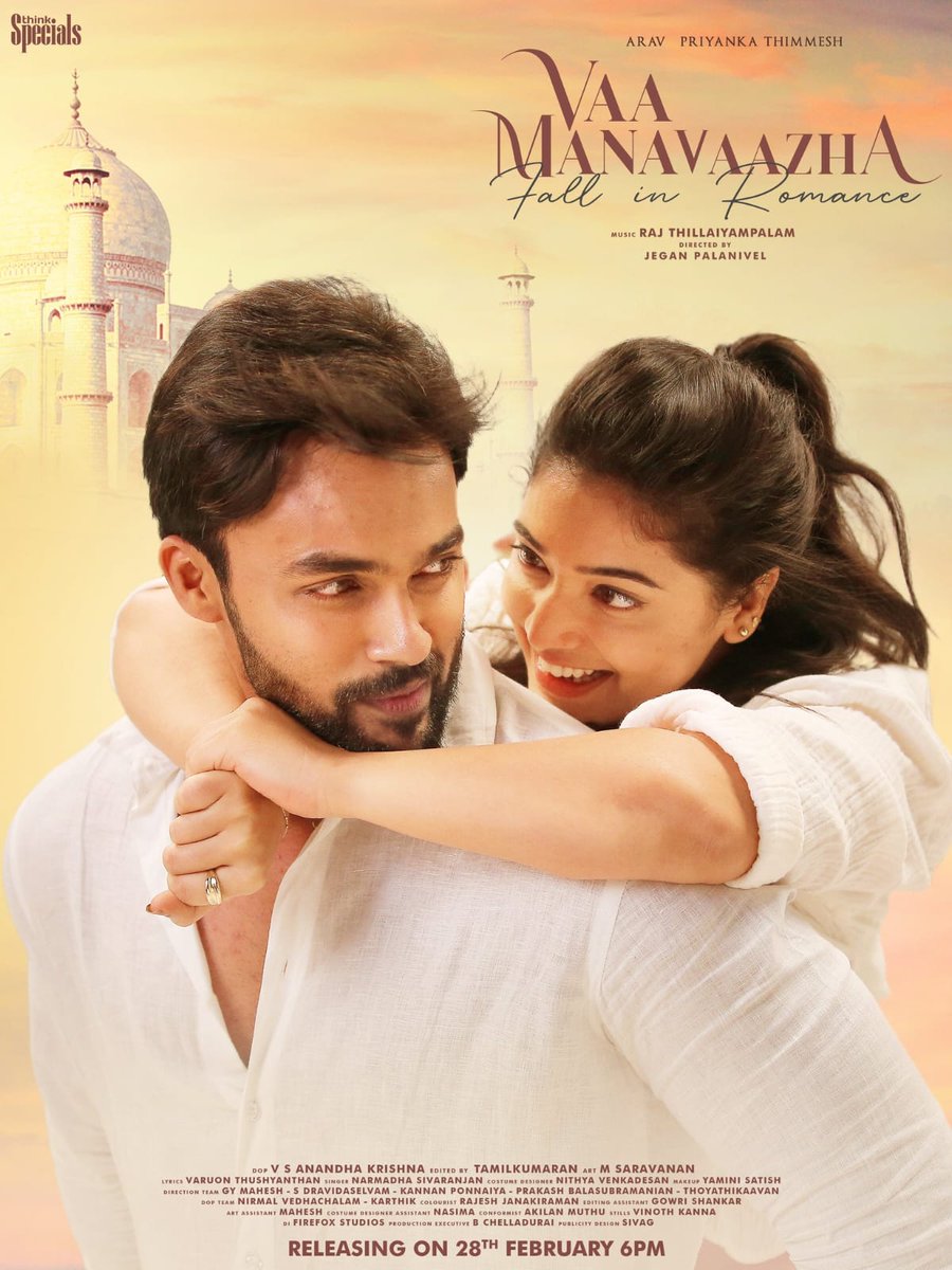igtamil's tweet photo. Music video of #VaaManavaazha ❤️▶️https://t.co/xxWc1TY0iH

Hearty wishes to the entire team!
#ThinkSpecials

@aravoffl @priyathimmesh  @rajonlinelk  @jehansaai  @anand16na @tamilkumaranm  @varuont  @saravanan1465
@yamini_sathish
@donechannel1 @thinkmusicindia https://t.co/Z9QSrbLAof