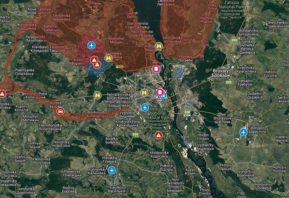 DadInCrypt0's tweet photo. 🏙️Current situation in #Kharkov 📍and #Kiyv 📍 https://t.co/DGf3D3Smyp