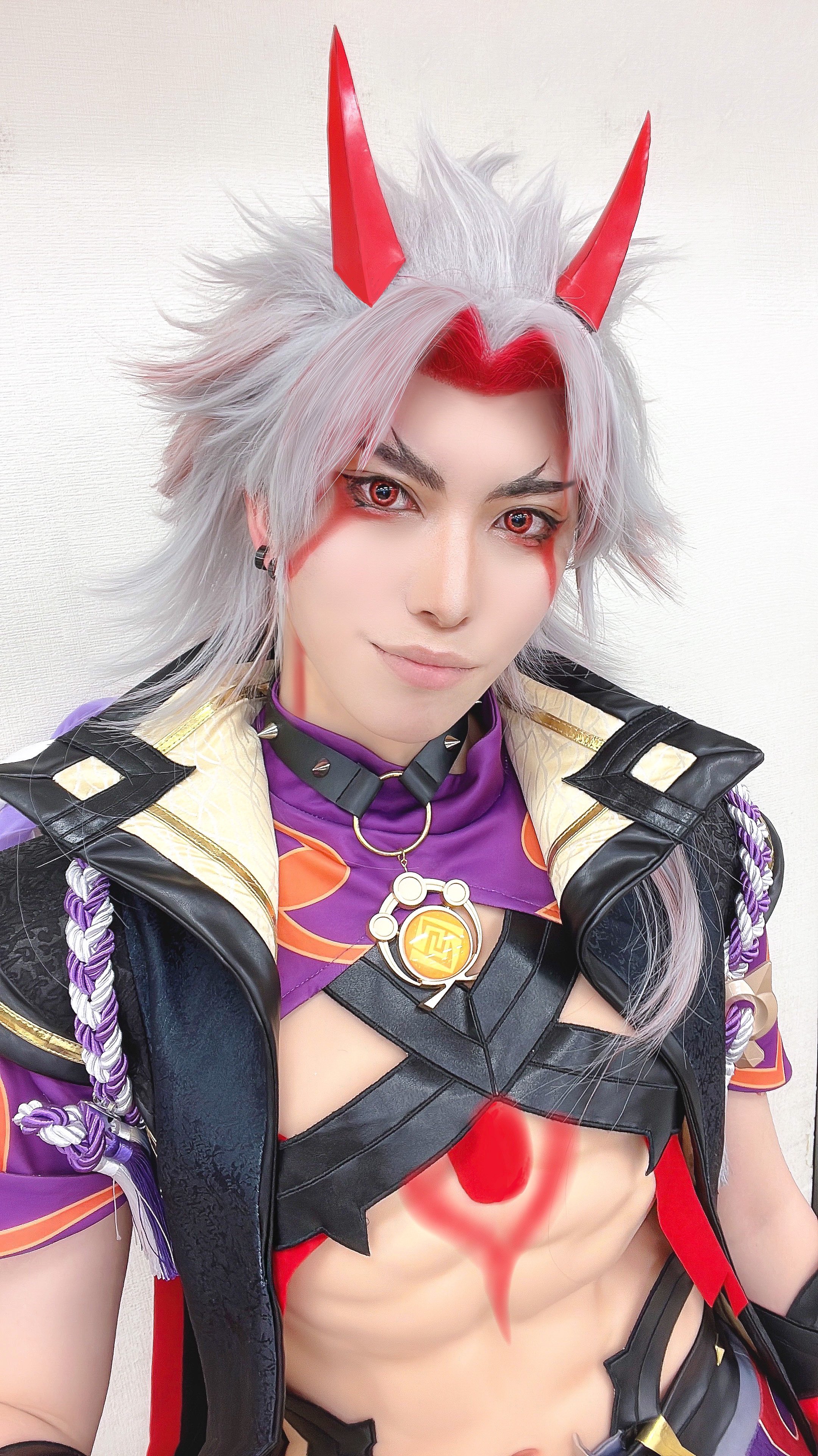 COSKUTAR 原神 荒瀧一斗 コスプレ M 原神 Genshin 荒瀧一斗 コスプレ衣装｜COSKUTARコスプレ衣装専門店