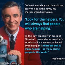 If you find the news heavy this week, look for the helpers ❤️🇺🇦