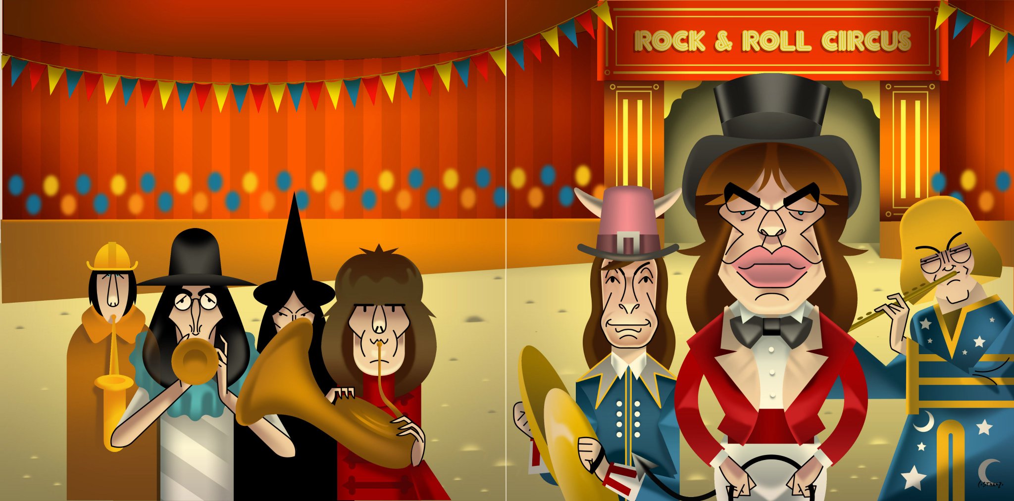 Happy birthday Brian Jones  (Portada del libro \"Rock & Roll Circus\" Madrid, 2005) 