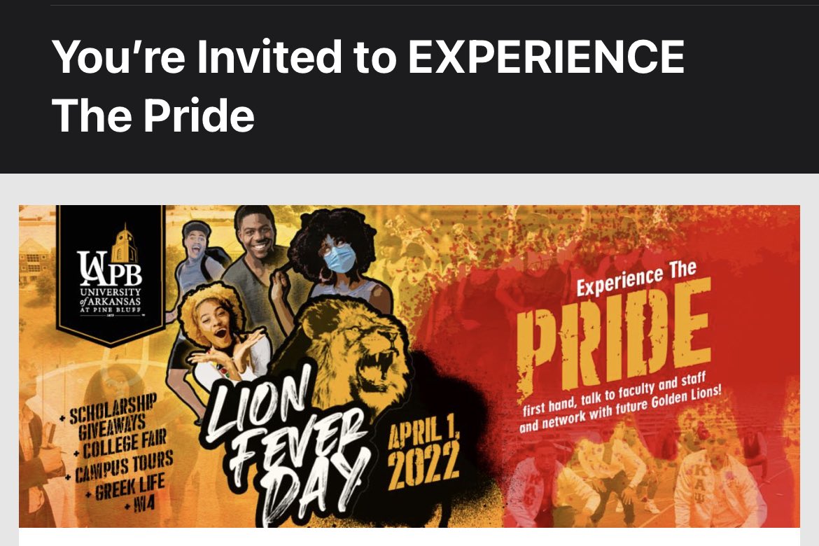 Appreciate the junior day invite!! @Chanay_Mac <a href="/EarlGill10/">Earl Gill</a> <a href="/arelite7v7/">Arkansas Elite 100 7v7</a> <a href="/UAPBLionsRoar/">𝐆𝐨𝐥𝐝𝐞𝐧 𝐋𝐢𝐨𝐧𝐬 𝐀𝐭𝐡𝐥𝐞𝐭𝐢𝐜𝐬</a>