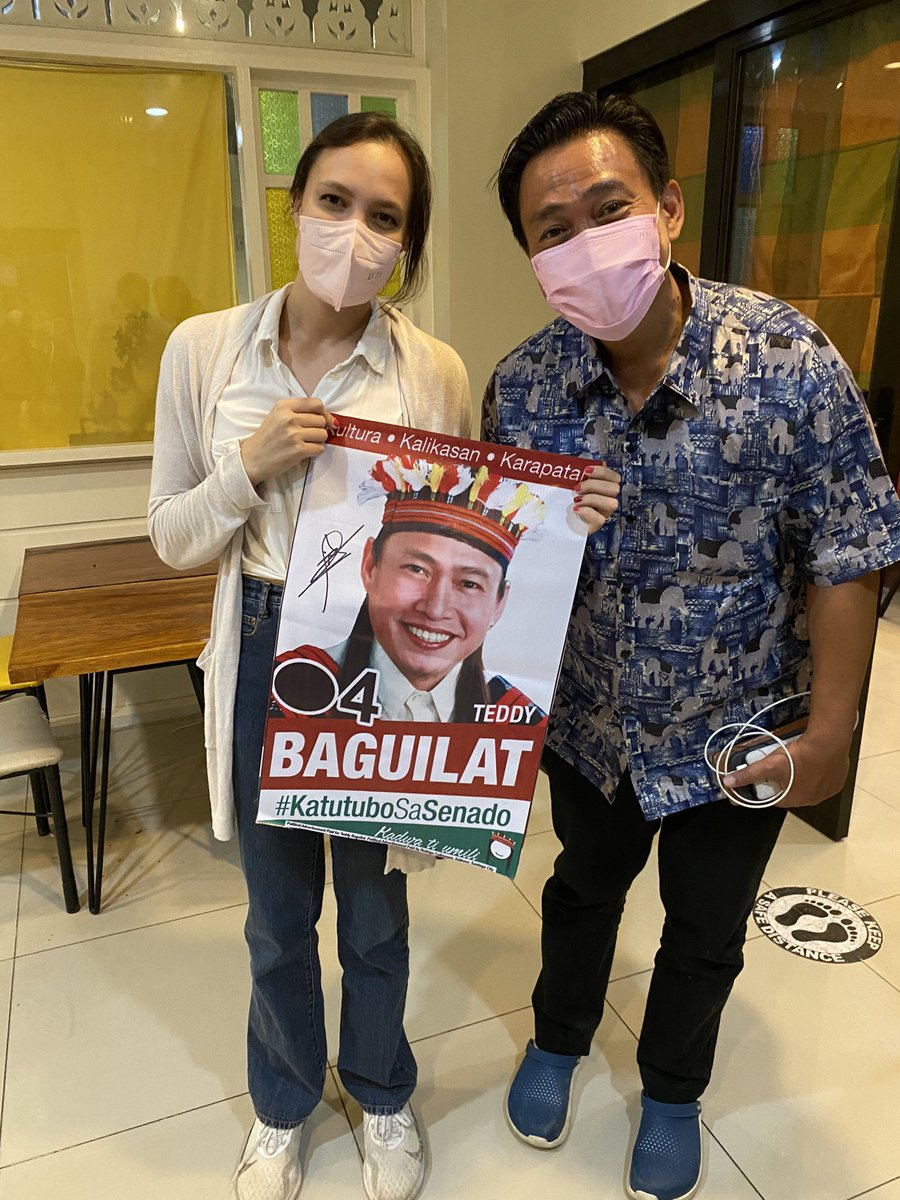 mackymdaniel's tweet photo. Di umabot #teddybot ko pero sisigaw ko parin #KatutuboSaSenado! 💖 sir @TeddyBaguilatJr salamat po sa paunlak 💖 https://t.co/OisGBVSv3k