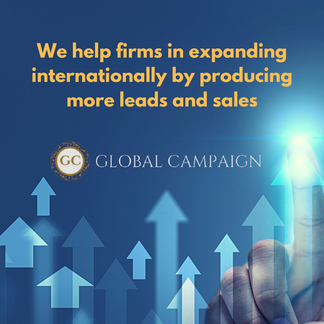 GlobalCampaign6's tweet photo. We encourage businesses in developing globally by generating more leads and revenues.
#mobile #socialmedia #business #startups #leadership #sales #economy #entrepreneurs #ecommerce #marketing https://t.co/ERU89LXsfm