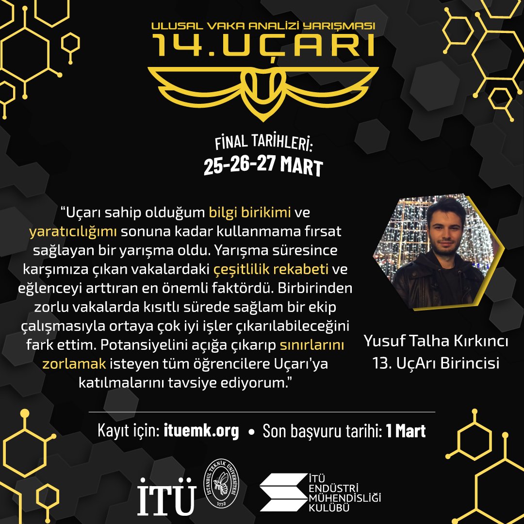 Nefes kesen bir yarışma deneyimi, inovatif çözümler, sınırları zorlayan bir rekabet ve çok daha fazlası… Geçen seneki UçArı birincileri neler diyor? Beraber göz atalım⤴️