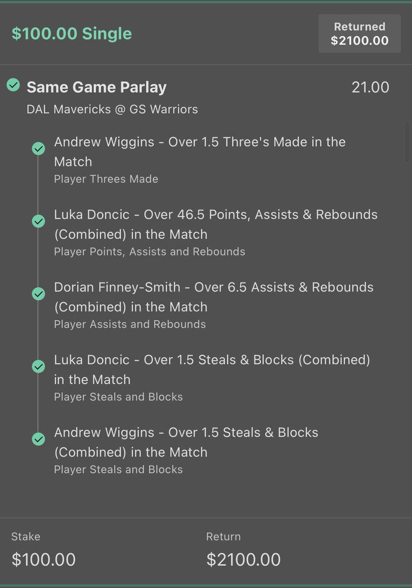 RitzPickz's tweet photo. Have been putting picks in for a while now. Lots or unlucky nights. Yesterday wasn’t one. Tail responsibly. 

#NBATwitter #SportsGambling https://t.co/VAbxUpK8OQ