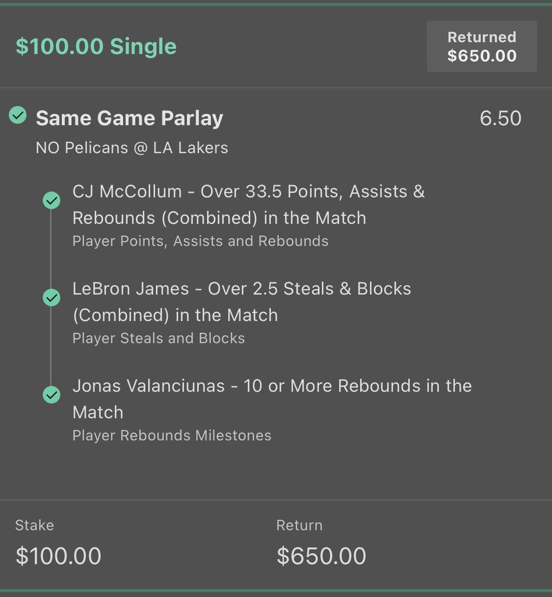 RitzPickz's tweet photo. Have been putting picks in for a while now. Lots or unlucky nights. Yesterday wasn’t one. Tail responsibly. 

#NBATwitter #SportsGambling https://t.co/VAbxUpK8OQ