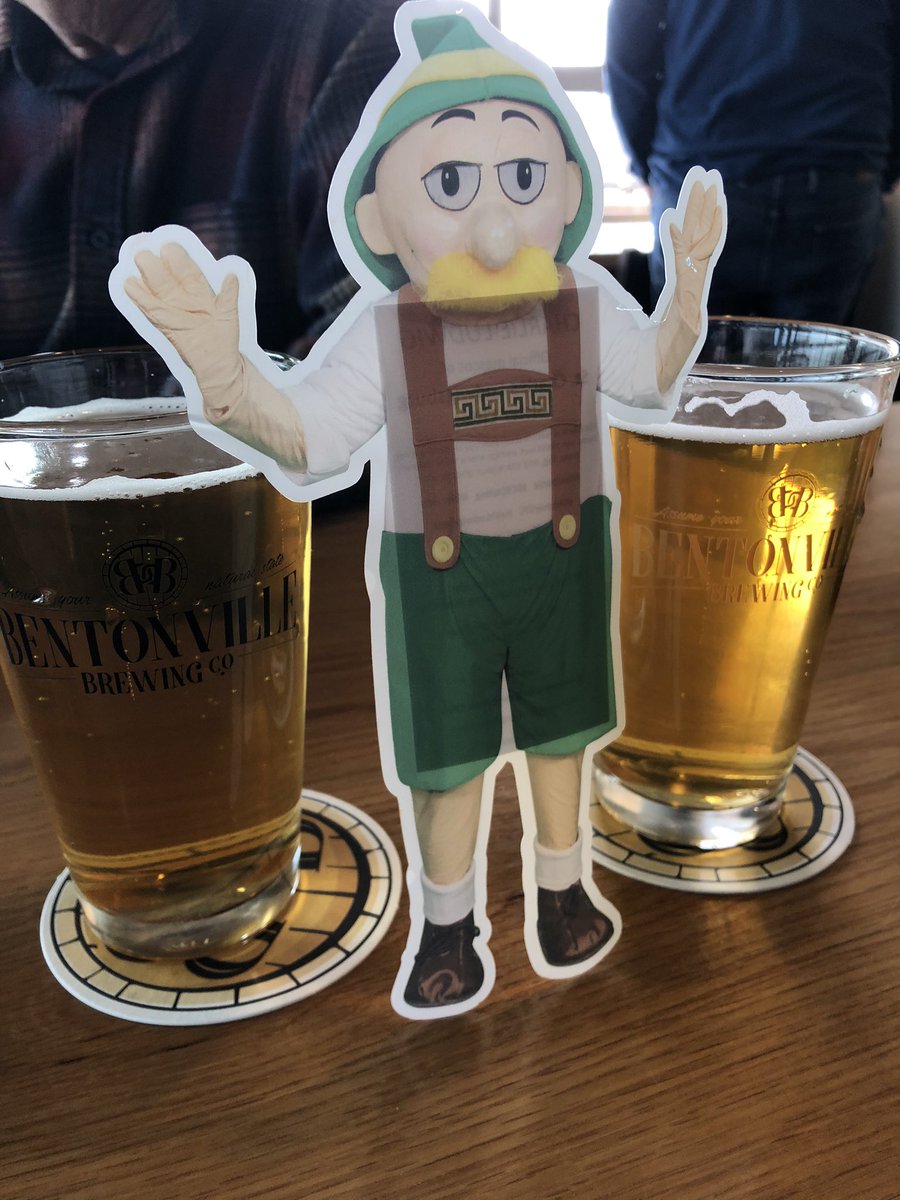SC_SisterCities's tweet photo. #FlatCharlie went on the road this weekend to visit a former #SCSCxchng @YA_ofSCSC student. Good times! 🍻 Prost @bentonvillebrew Great food at Oven &amp; Tap!  Stopped into @StJamesWinery 🍷 to invite them to @MidwestMaifest thanks Chris for the great conversation. https://t.co/5qXeUCMrDu