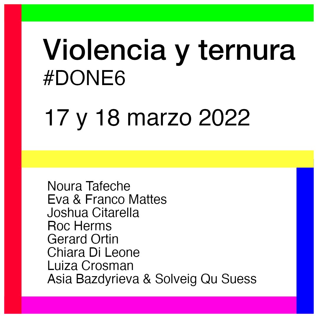DONEcolectania's tweet photo. 🔥SAVE THE DATE🔥
Dos días de jornadas presenciales con actividades, charlas y talleres en torno al ecosistema de las imágenes. #DONE6 https://t.co/YIwu73yy9d