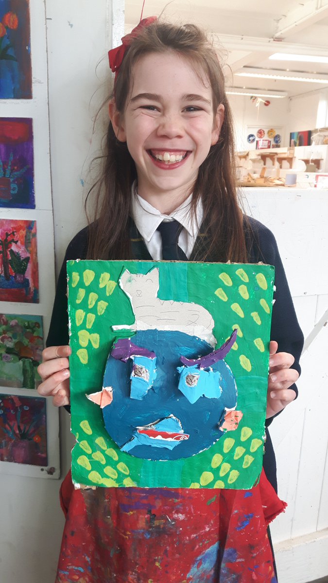 ShebbearCollege's tweet photo. Welcome back! Here's some Prep 5 Artwork from the last half of term to brighten up this rainy Monday - they created and designed these fantastic masks!
#ShebbearArt #Art #Masks #Sculpture #Colour #ShebbearCreativity #Creativity #Artists #expressionism #BeCreative https://t.co/STOUZrjxF1