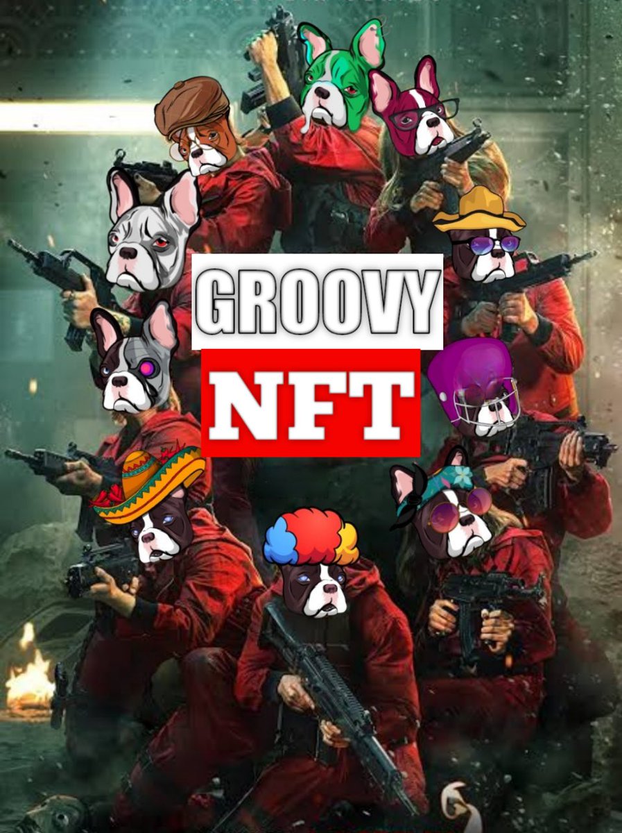 GroovyNft's tweet photo. Groovy gang 💪🏼
#DogsofTwittter #web3 #startups #furryart #nature #dogs #NFTCommmunity #NFTs https://t.co/RfDlR5OAzL