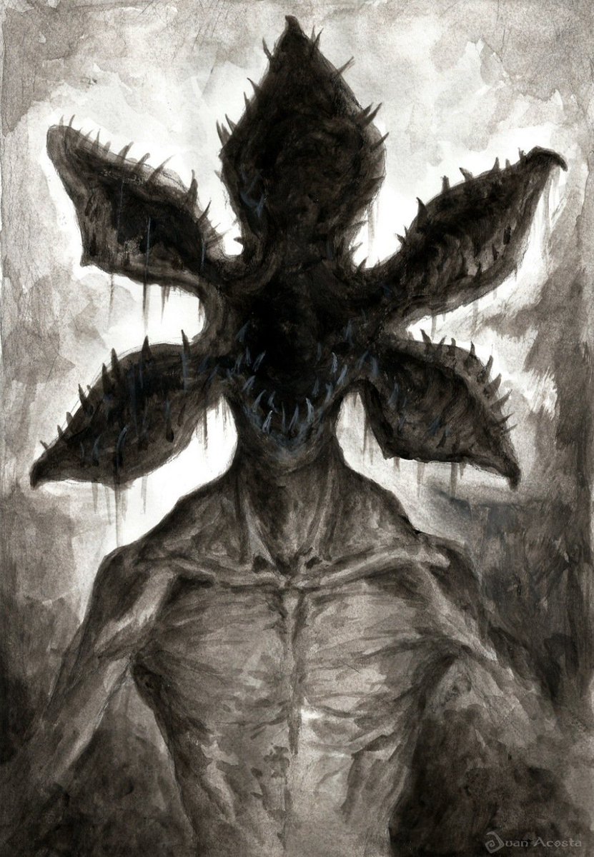Galaxy10211's tweet photo. STRANGER THINGS DEMOGORGONE FANART https://t.co/rv0pdKHbbV