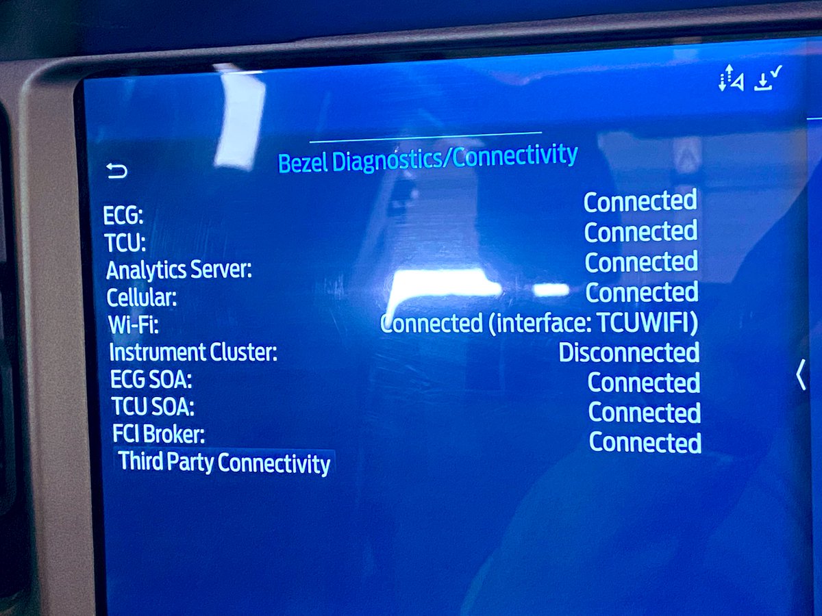 Ford Sync Gen4.  This should be fun. 
#syncgen4 #fordsync #carhacking #telematics