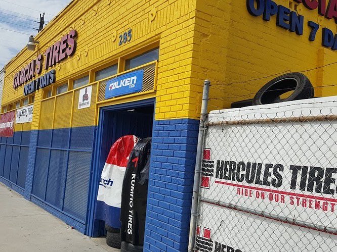 EchevarriaFor's tweet photo. SMALL BUSINESS of the WEEK. Please support your COLTON small businesses. Whenever you need solid tire service for your vehicle, come see the team at Garcia’s Tire Shop. The family owned and operated store is located at 285 S La Cadena Dr, Colton CA 92324.
#ShopColtonToHelpColton https://t.co/JhyKG3dN4q