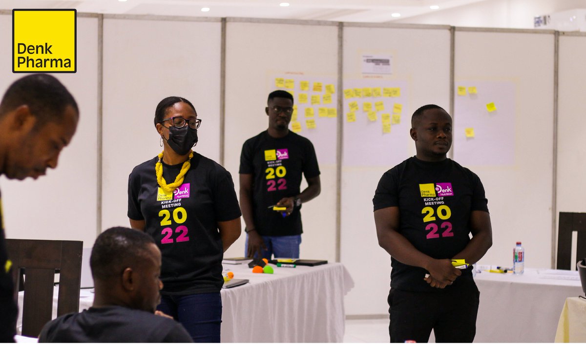 DenkPharmaGH's tweet photo. What a great kick-off meeting we had earlier on this month at @theplatinumbay1  
We brainstormed for 3 days to develop our strategies for 2022. Everyone was so excited and energized to get started on making this another successful year. https://t.co/7pwxQGBFwo