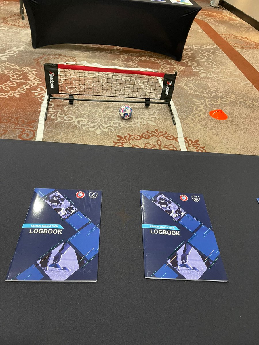 FAICoachDev's tweet photo. We are @CarltonDAirport for our National Coach Educator training!

Great discussions and interaction from all involved ⚽️

#CoachEducation https://t.co/pfhySAsi9A