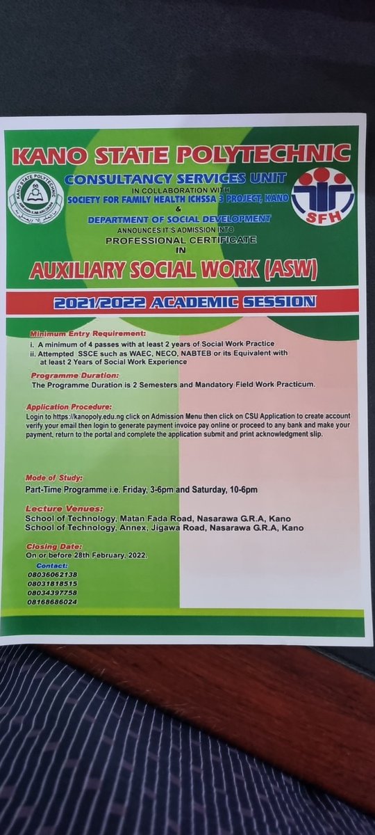 Omokhudu_I's tweet photo. Super excited @SFHNigeria partnership with @kanopoly1  on  the development of a homegrown auxiliary social workers programme. #innovation to deepening the emerging Nigeria #socialprotection sector. #gamechanging https://t.co/uGl1CiIzMU