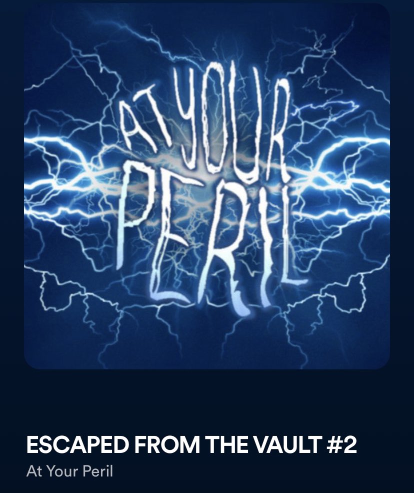 Escaped from the Vault Episode 2 

OUT NOW

<a href="/arthurmcbain/">Arthur McBain</a> <a href="/0wen_Jenkins/">Owen Jenkins</a> <a href="/Nic_Lamont/">Nic Lamont 🦇</a> <a href="/HouseOfMacabre/">House of Macabre</a> <a href="/GraceDunne/">Grace Dunne</a> @VAULTFestival