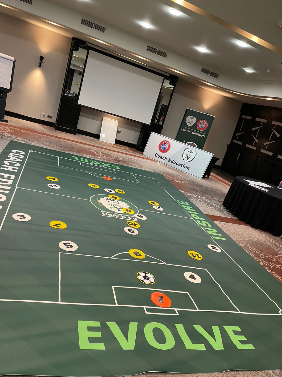 We are <a href="/CarltonDAirport/">CarltonDublinAirport</a> for our National Coach Educator training!

Great discussions and interaction from all involved ⚽️

#CoachEducation
