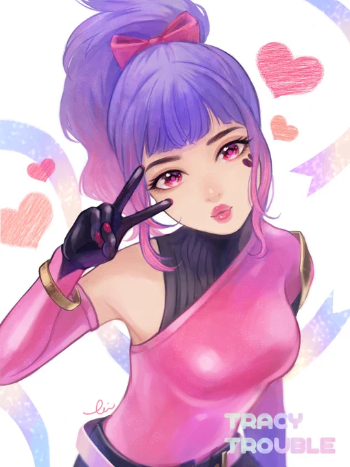 TRACY TROUBLE 💔
#FortniteArt 
#FortniteFanArt 