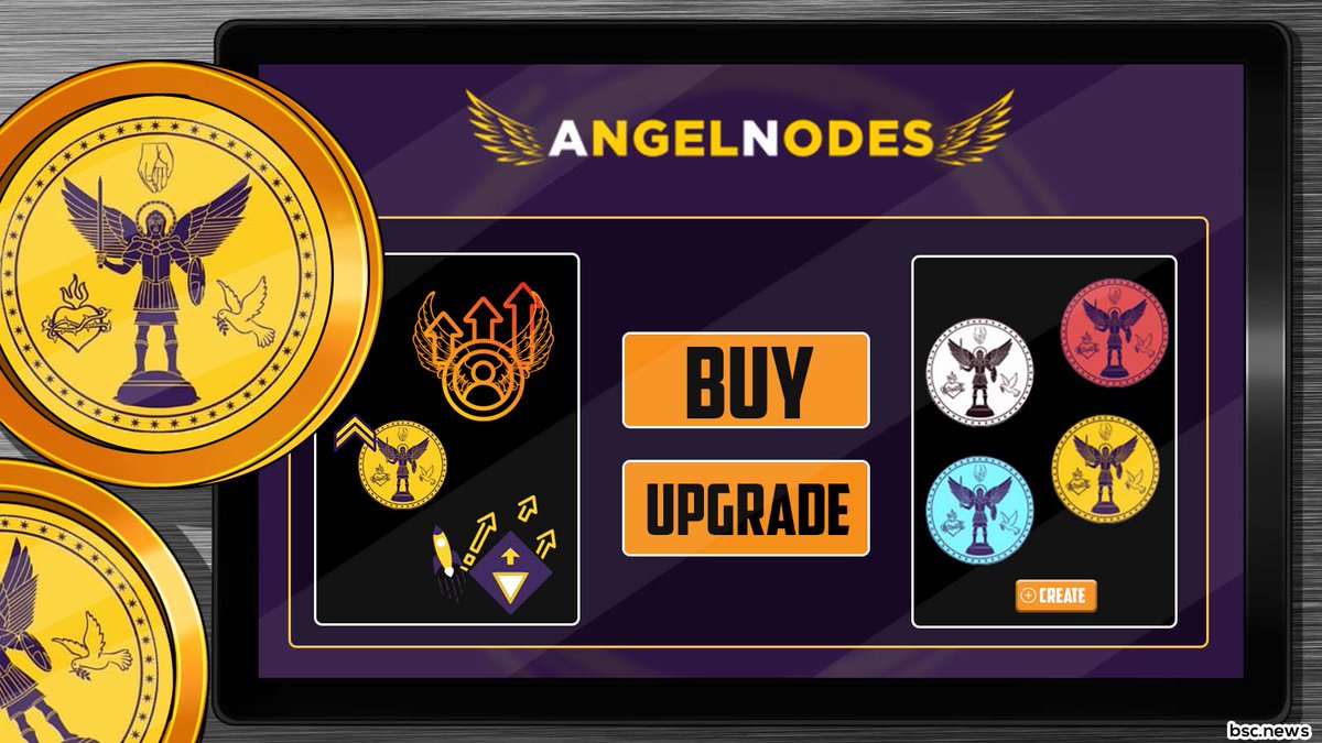 🙌 <a href="/AngelNodes/">Angel Nodes</a> provides you with a unique #Node ecosystem with node upgrades and boosters, where you can create your own #Nodes to generate a lifetime passive income. 

🛡 CERTIK audit &amp; Doxxed team
🥞 PancakeSwap: bit.ly/3BMfJtU

#Sponsored #nodearmy $STRONG $THOR