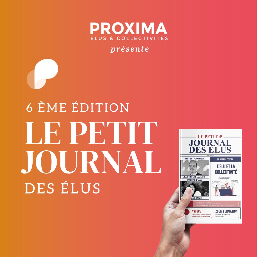 PPartenaire's tweet photo. 🚨 Nouveau numéro !

💥 Retrouvez un nouveau numéro du Petit Journal des élus.

Au programme, des portraits, articles, astuces ou conseils totalement inédits.

Alors accédez au nouveau numéro directement en cliquant sur le lien ci-dessous. 👇
https://t.co/6kHBQgC0Vp https://t.co/iG5wrA28aj