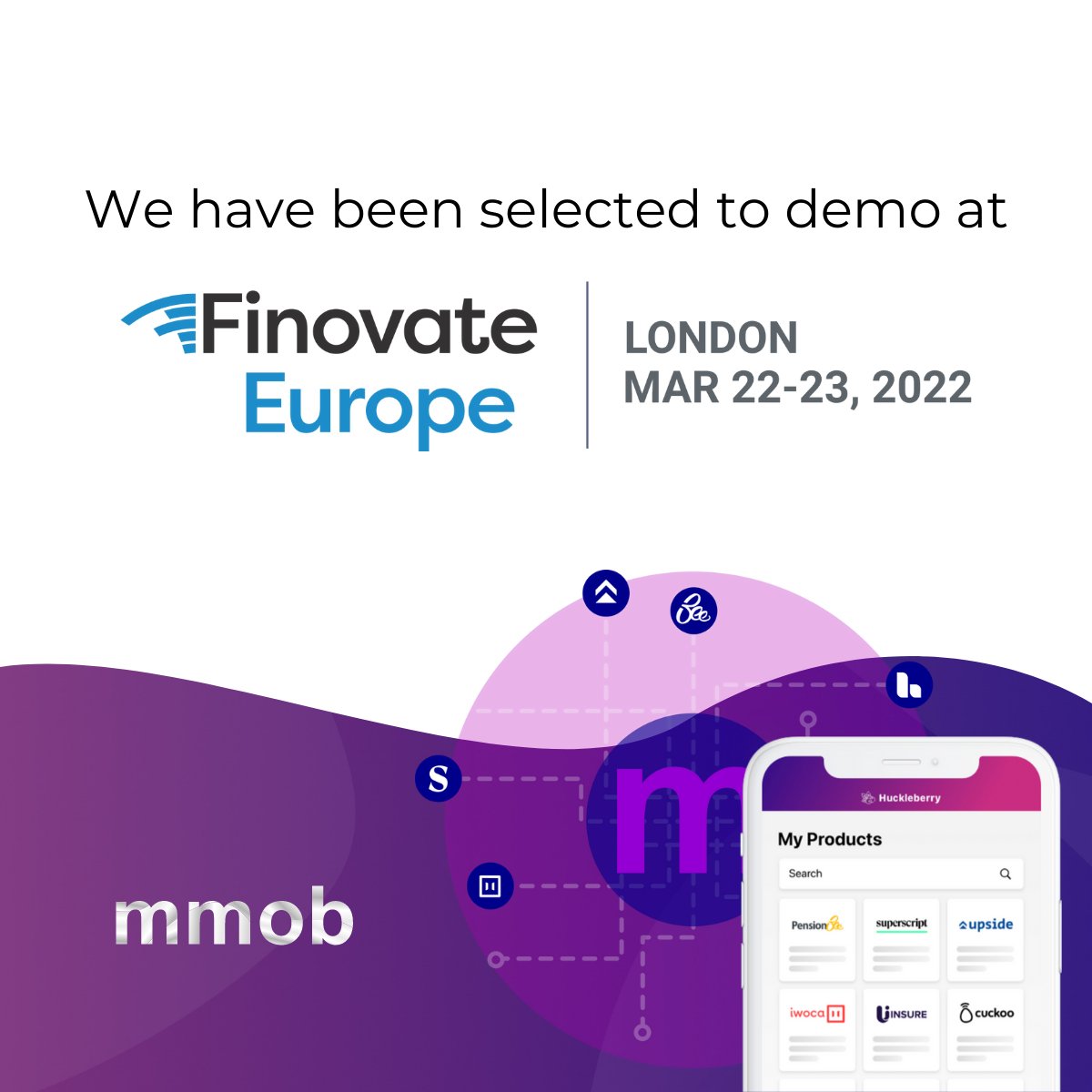mmob_fintech's tweet photo. We are so pleased to share that we will one of the demoing companies at @Finovate Europe 2022!🤩

Come along to watch us live or visit our stand - you can get 20% your ticket with the code FKV2432TFEU at the website below

https://t.co/3wXphgFFwT

#Finovate #embeddedfinance #demo https://t.co/7iIFv6FHP6