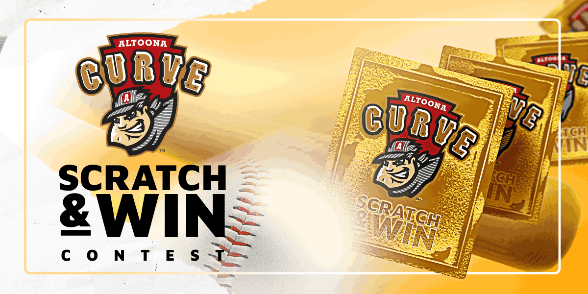 AltoonaCurve's tweet photo. RT THIS NOW to be entered to win 2 Grandstand level tickets to any 2022 regular season game! And while you're at it, check out our Scratch &amp; Win contest to be entered to win a whole bunch of other stuff!

Enter to win » https://t.co/lGcseST8DS https://t.co/5BsCyytWJ2