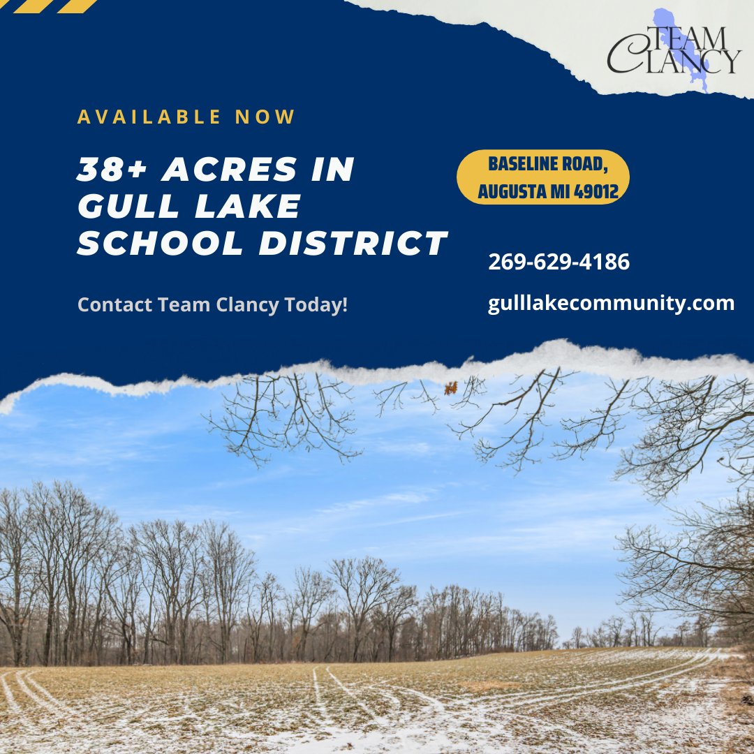 ClancyTeamRE's tweet photo. This land has it all...Tillable land, rolling woods, wetland/pond and lots of road frontage.

Click the link below to get into contact with Team Clancy about this land today!

https://t.co/xmznbzxshF https://t.co/BydJByWxnL