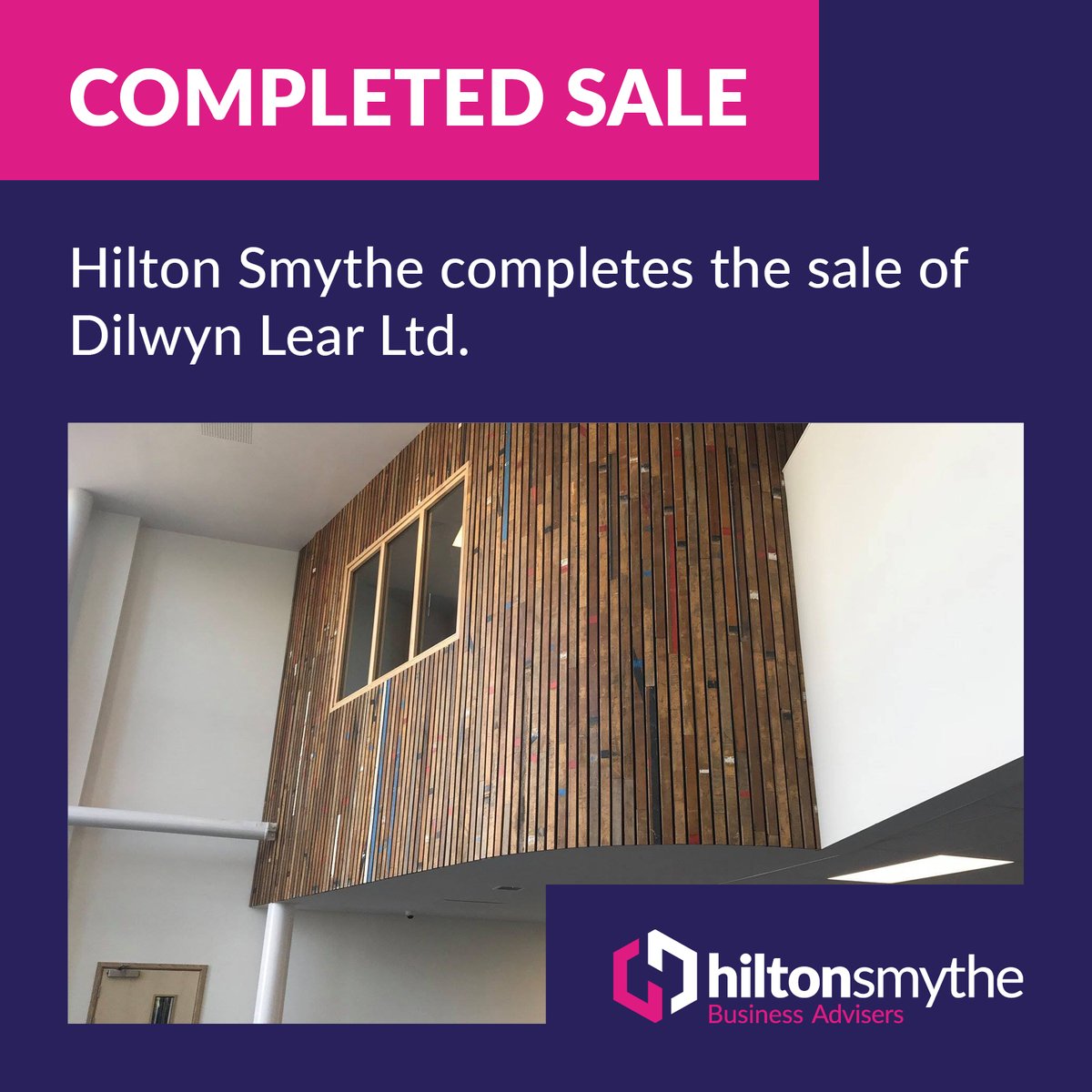 Another completed deal!
Throughout the sales process, the joinery business received over 60 enquiries before Hilton Smythe completed the sale in February of this year.

Are you thinking about your exit strategy? Speak with an adviser today!