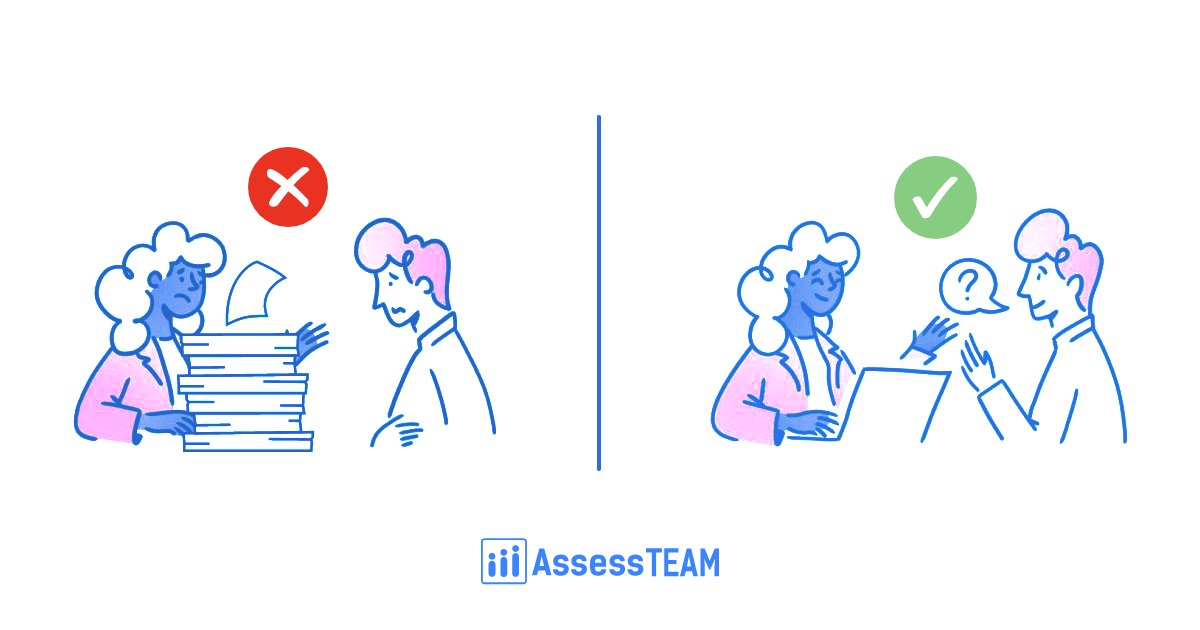 AssessTeam's tweet photo. Giving and receiving feedback is difficult to do --but with AssessTEAM it's easy.
#ContinuousFeedback #PerformancEvaluation #EngagingEmployees
Learn more: https://t.co/yjBI9dTCq8 https://t.co/VvkWRsNsvm