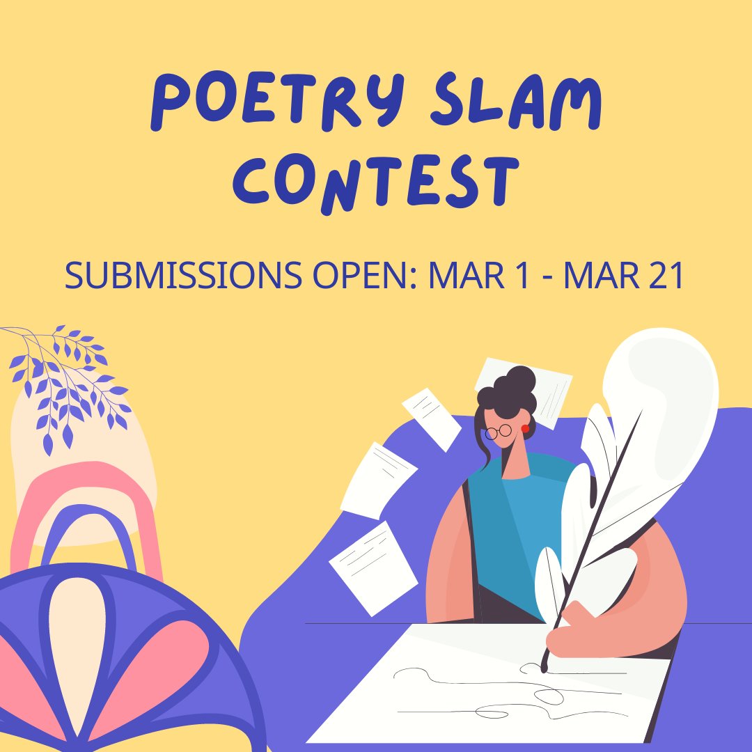 pickeringlibs's tweet photo. ✏️ Got a young poet in the house?
🌟 We've got a Poetry Slam Contest happening in March!
📧 Click here for more information, and how to submit: https://t.co/IB8zu6IUUr https://t.co/RHk8h52JJv